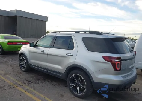 2013 Ford Explorer Sport из США, поврежденный, VIN 1FM5K8GT7DGB88393